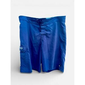 Quiksilver Blue Boardshorts Swim Trunks Size 34